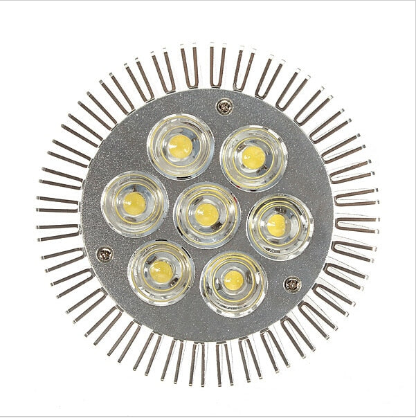 E27 LED Light Par30 7W Spotlight Par 30 Bulb Light Indooor high power Lamp Warm Cold white 85V-265V
