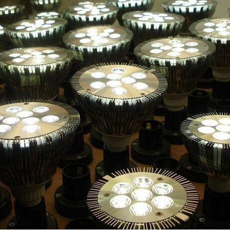 E27 LED Light Par30 7W Spotlight Par 30 Bulb Light Indooor high power Lamp Warm Cold white 85V-265V