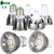 Ultra Bright LED COB Spotlight 6W 9W 12W E26 E27 MR16 GU10 GU5.3 Light Bulb 12V AC 220V 110V Spot light Lamp Warm Cool White