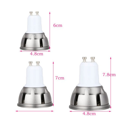 Ultra Bright LED COB Spotlight 6W 9W 12W E26 E27 MR16 GU10 GU5.3 Light Bulb 12V AC 220V 110V Spot light Lamp Warm Cool White