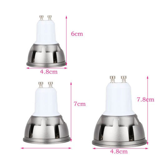 Ultra Bright LED COB Spotlight 6W 9W 12W E26 E27 MR16 GU10 GU5.3 Light Bulb 12V AC 220V 110V Spot light Lamp Warm Cool White