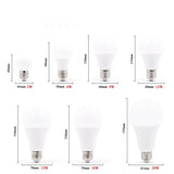 LED E14 LED lamp E27 LED bulb AC 220V 230V 240V 20W 18W 15W 12W 9W 6W 3W Lampada's LED Spotlight Table lamp Lamps light
