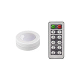 Touch Sensor LED Under Cabinets Lights Dimmable LED Puck Light For Kitchen Wardrobe Stair Closet Night Lamp Battery Powered