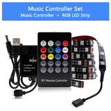 USB LED Strip RGB Changeable LED TV Background Lighting 50CM 1M 2M 3M 4M 5M DIY 5V Flexible LED Light RGB LED Strip 5050.