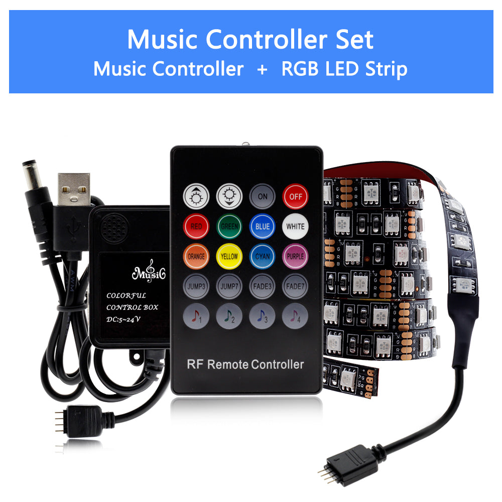 USB LED Strip RGB Changeable LED TV Background Lighting 50CM 1M 2M 3M 4M 5M DIY 5V Flexible LED Light RGB LED Strip 5050.