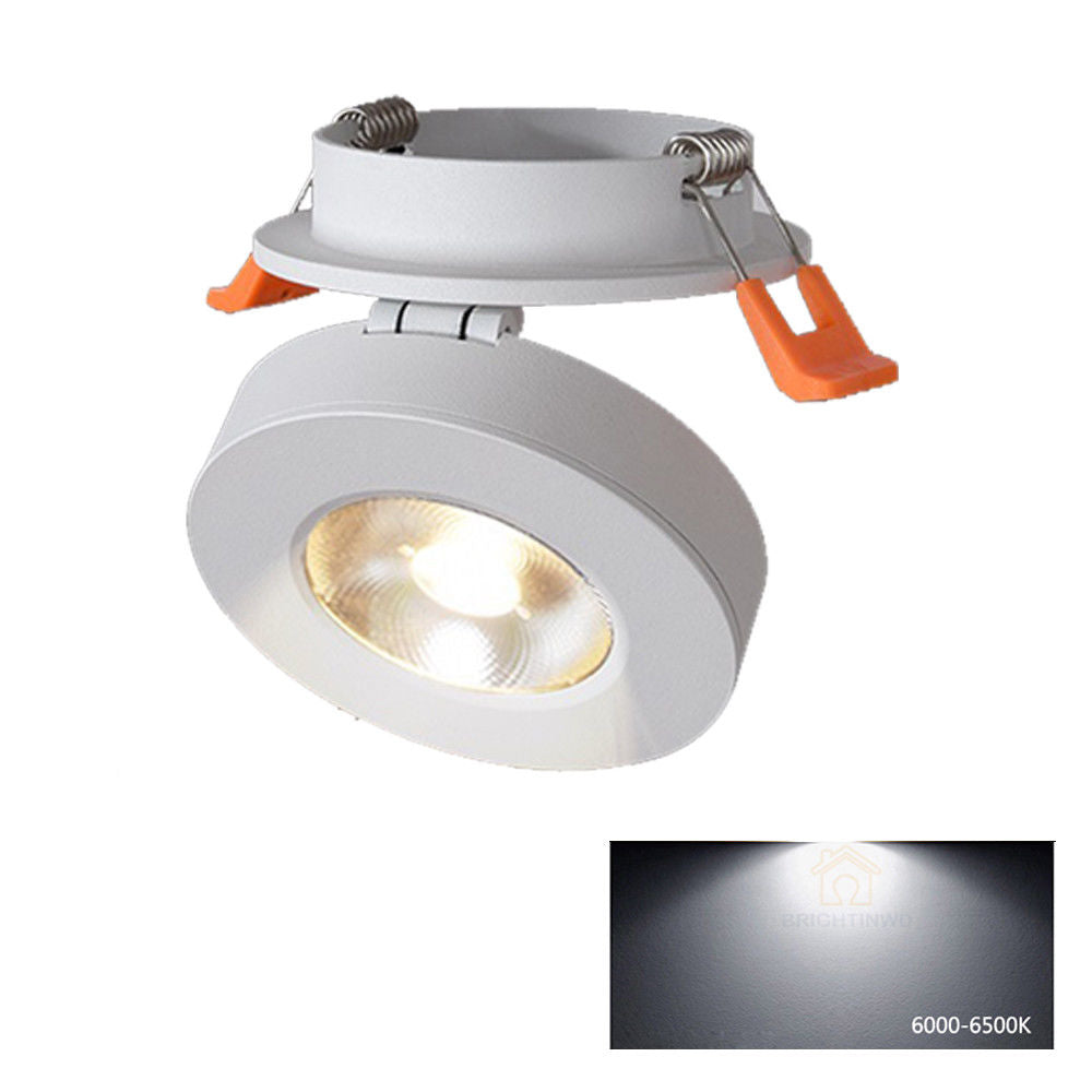 Mini Embedded LED Downlight Recessed Ceiling lamp 5W 7W 12W 360degree rotation Ceiling Lamp Spot Light AC220-230V Downlight