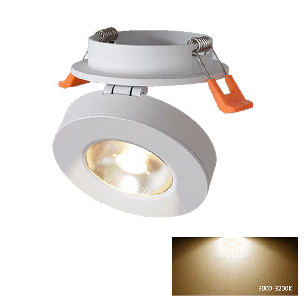 Mini Embedded LED Downlight Recessed Ceiling lamp 5W 7W 12W 360degree rotation Ceiling Lamp Spot Light AC220-230V Downlight