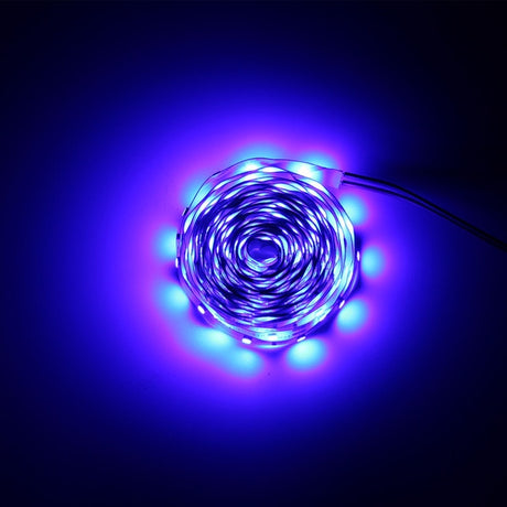 Waterproof RGB led strip neon light warm white blue red green LED ribbon Flexible light strip tape adapter 12v