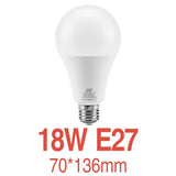 LED Bulb E27 E14 Lamp 3W 5W 7W 9W 12W 15W 18W LED Light AC220V Lampada's Cold White Warm White LED Spotlight For Table Lamp Light