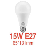 LED Bulb E27 E14 Lamp 3W 5W 7W 9W 12W 15W 18W LED Light AC220V Lampada's Cold White Warm White LED Spotlight For Table Lamp Light