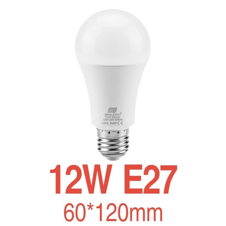 LED Bulb E27 E14 Lamp 3W 5W 7W 9W 12W 15W 18W LED Light AC220V Lampada's Cold White Warm White LED Spotlight For Table Lamp Light