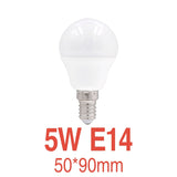 LED Bulb E27 E14 Lamp 3W 5W 7W 9W 12W 15W 18W LED Light AC220V Lampada's Cold White Warm White LED Spotlight For Table Lamp Light