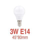 LED Bulb E27 E14 Lamp 3W 5W 7W 9W 12W 15W 18W LED Light AC220V Lampada's Cold White Warm White LED Spotlight For Table Lamp Light