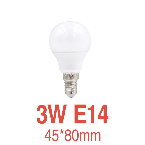LED Bulb E27 E14 Lamp 3W 5W 7W 9W 12W 15W 18W LED Light AC220V Lampada&#39;s Cold White Warm White LED Spotlight For Table Lamp Light
