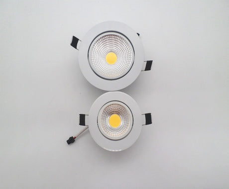 LED Downlight  Super Bright Recessed LED SPOT Dimmable COB 3W 5W 7W 12W LED Spot light LED decoration Ceiling Lamp AC/DC 12V