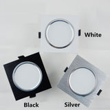 Downlight LED 2.5inch 6w 9w 12w 220v Nature White Square Recessed LED Lamp Spot Light for Living Room Foyer Bedroom Kitchen