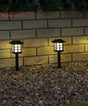 2pcs/Lot Solar Lantern Lawn Lamps Outdoor Garden Solar Spotlight Pathway Landscape Retro Solar Underground light