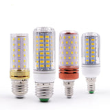 E27 E14 LED Corn lamp True power 2W 4W 6W 9W 12W  220V 240V Corn Bulb Chandelier Candle LED Light For Home Decoration