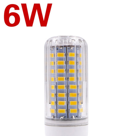 E27 E14 LED Corn lamp True power 2W 4W 6W 9W 12W  220V 240V Corn Bulb Chandelier Candle LED Light For Home Decoration