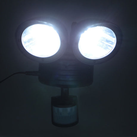LED Solar Light Twin Head PIR Motion Sensor Lighting Outdoor Garden Solar lamp Waterproof Street Security lamp