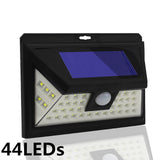 LED Street lights Waterproof Solar Power PIR Motion Sensor Wall light Outdoor lighting Ground Garden Lamp Path Home Yard