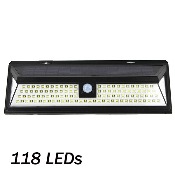 LED Street lights Waterproof Solar Power PIR Motion Sensor Wall light Outdoor lighting Ground Garden Lamp Path Home Yard