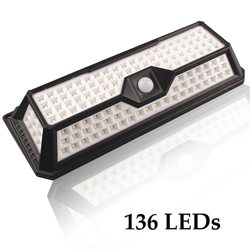 LED Street lights Waterproof Solar Power PIR Motion Sensor Wall light Outdoor lighting Ground Garden Lamp Path Home Yard