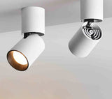  Foldable LED Surface Mounted Downlight 7W 12W Black/White Housing 360 Degree Rotatable 3000K/4000K/6000K Ceiling Spot Light