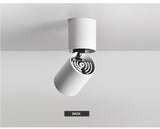  Foldable LED Surface Mounted Downlight 7W 12W Black/White Housing 360 Degree Rotatable 3000K/4000K/6000K Ceiling Spot Light