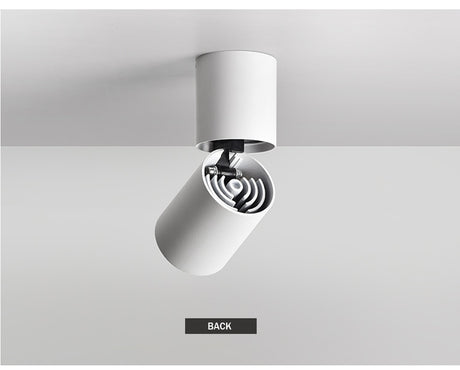  Foldable LED Surface Mounted Downlight 7W 12W Black/White Housing 360 Degree Rotatable 3000K/4000K/6000K Ceiling Spot Light