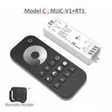 LED Dimmer Switch 12V 24V PWM 2.4G LED Touch RF Wireless Remote 5V 36V Smart Wifi Dimmer Controller for Single Color LED Strip