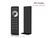 LED Dimmer Switch PWM Wireless RF 2.4G 4-Zone Touch Remote Smart Home Wifi Relay DC12V 24V Controller for Single Color LED Strip
