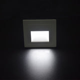 LED Recessed Stair Step Light Outdoor Floor Stair Deck Underground Spotlight Led Footlight Embedded Corner Lamp