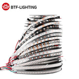 Led Strip 30/60/74/96/100/144 pixels/leds/m WS2812 Smart RGB Led Light Strip Black/White PCB IP30/65/67 DC5V