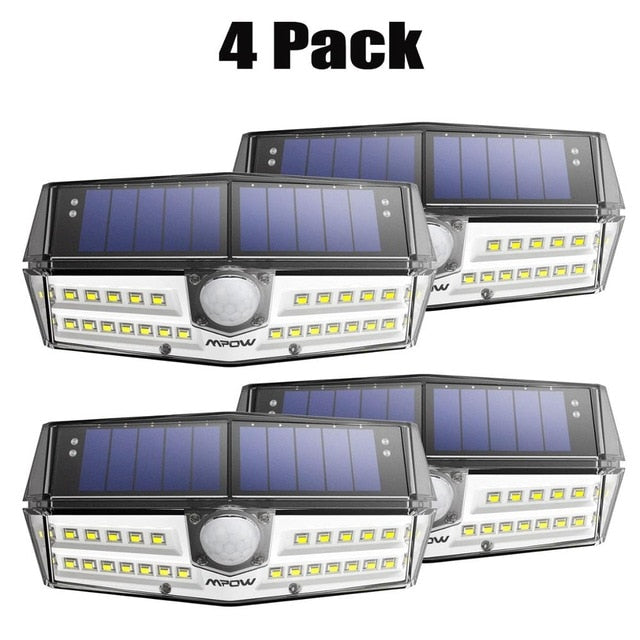 CD137 30 LED Garden Solar Lights Ipx7 Waterproof Solar Lamp Wide Angle Solar Motion Sensor For Pathway Garage/Swimming Pool