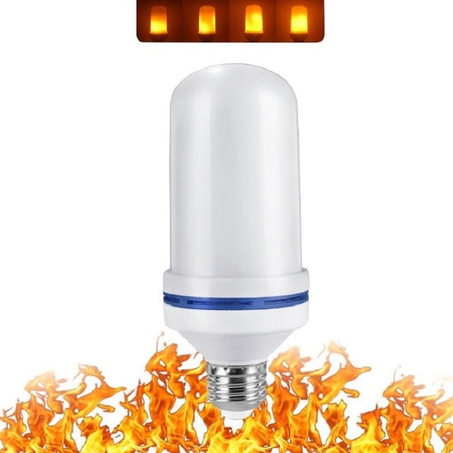 LED Flame Lamp E27 E26 B22 E14 E12 Light Bulb Flame Effect Fire Lamps Flickering Emulation 3W 5W 7W 9W Decor LED Lamp AC85-265V