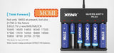 NEW XTAR VC2 VC2S VC4 VC4S  Colorful VA LCD Screen Micro-USB powered portable apply to 3.6V/3.7V Li-ion/IMR/INR/ICR 18650 26650