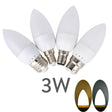 3W Led Candle Bulb E14 E27 E12 B22 B15 110V 220V Save Energy Spotlight Chandiler Crystal Lamp Ampoule Bombillas Home Lights
