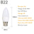 3W Led Candle Bulb E14 E27 E12 B22 B15 110V 220V Save Energy Spotlight Chandiler Crystal Lamp Ampoule Bombillas Home Lights