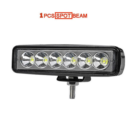 6 inch 18W Off road DRL LED Work Light Flood Beam Spotlight 12V 24V Daytime Running Light For Jeep 4x4 ATV 4WD SUV Car Styling