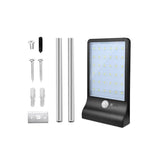 PIR motion sensor Solar Street light 3 modes Outdoor solar light wall lamp Waterproof Energy Saving Yard Path Home Garde