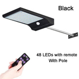 PIR motion sensor Solar Street light 3 modes Outdoor solar light wall lamp Waterproof Energy Saving Yard Path Home Garde