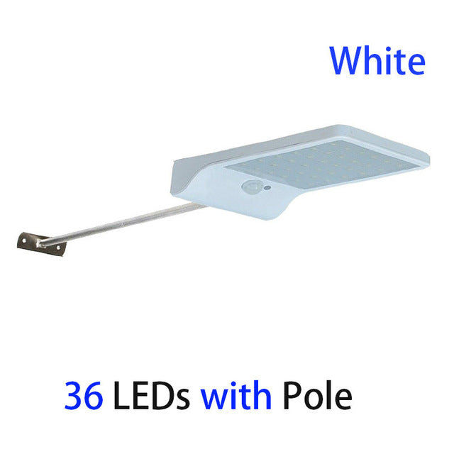 PIR motion sensor Solar Street light 3 modes Outdoor solar light wall lamp Waterproof Energy Saving Yard Path Home Garde