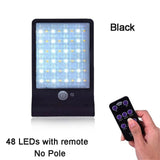 PIR motion sensor Solar Street light 3 modes Outdoor solar light wall lamp Waterproof Energy Saving Yard Path Home Garde