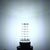 AC110V E27 E14 B22 G9 GU10 LED Warm White White Cover Corn Bulb Chandelier/ Candle Light