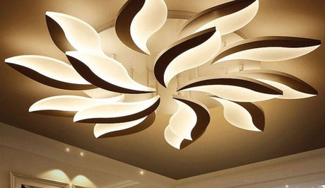 Living room LED Ceiling Light AC110 220V Acrylic Modern Chandelier Ceiling Lamp For Bedroom Study room Kitchen Dining Home Lamp