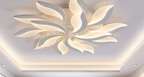 Living room LED Ceiling Light AC110 220V Acrylic Modern Chandelier Ceiling Lamp For Bedroom Study room Kitchen Dining Home Lamp