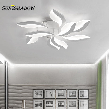 Living room LED Ceiling Light AC110 220V Acrylic Modern Chandelier Ceiling Lamp For Bedroom Study room Kitchen Dining Home Lamp