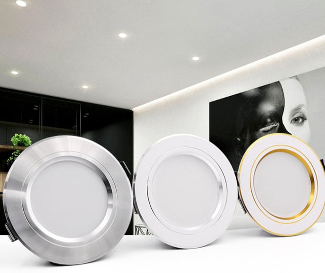LED Downlight Ceiling Warm white/Cold white 5W 9W 12W 15W 18W led Ceiling lamp AC 220V 230V 240V New type Downlight