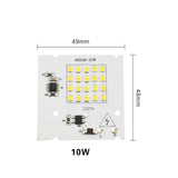 Smart IC 2835SMD LED Chips Lamp 10W 20W 30W 50W 100W AC 220V-240V DIY For Outdoor Floodlight Garden Cold White Warm White